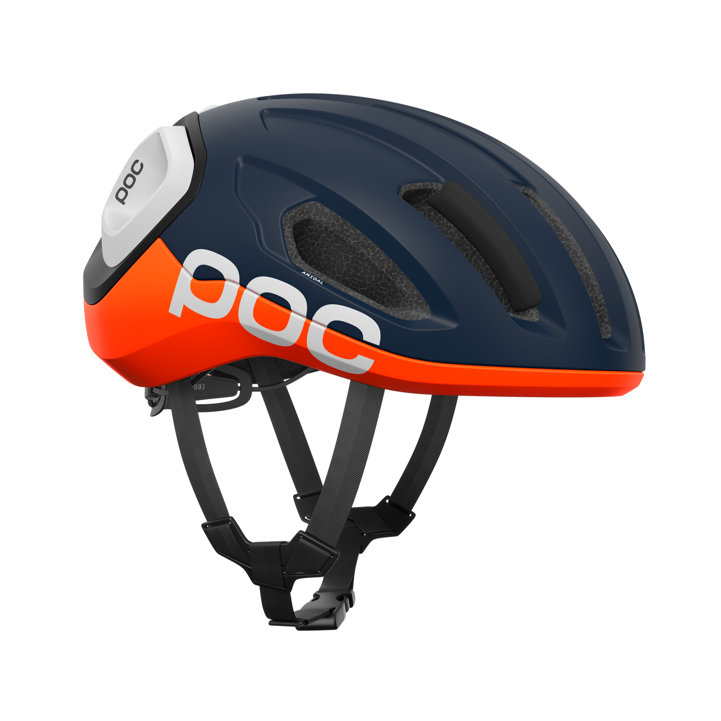 Weghelm POC AMIDAL Marine/Oranje/Wit Mat