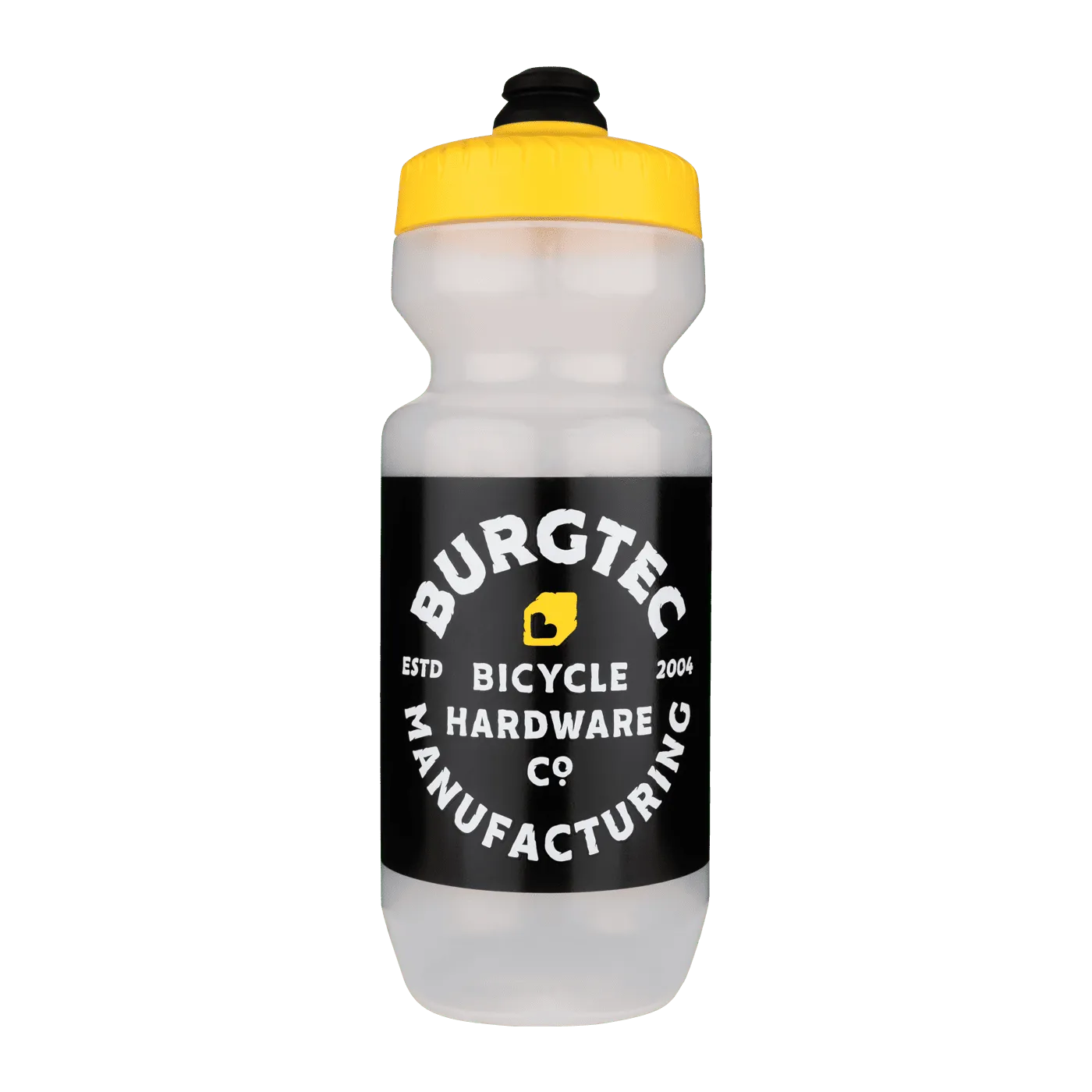 BURGTEC GUZZLE Stempelfles Transparant