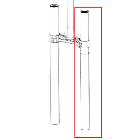 Linker plunjer voor ROCKSHOX BOXXER D1 vork (2024+)