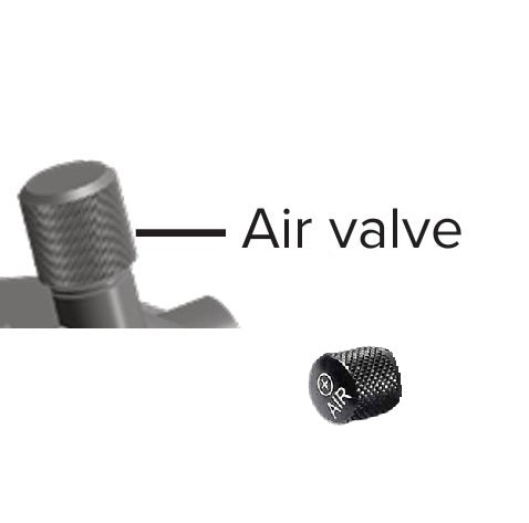 Ventieldop ROCKSHOX SCHRADER LUCHTKAP