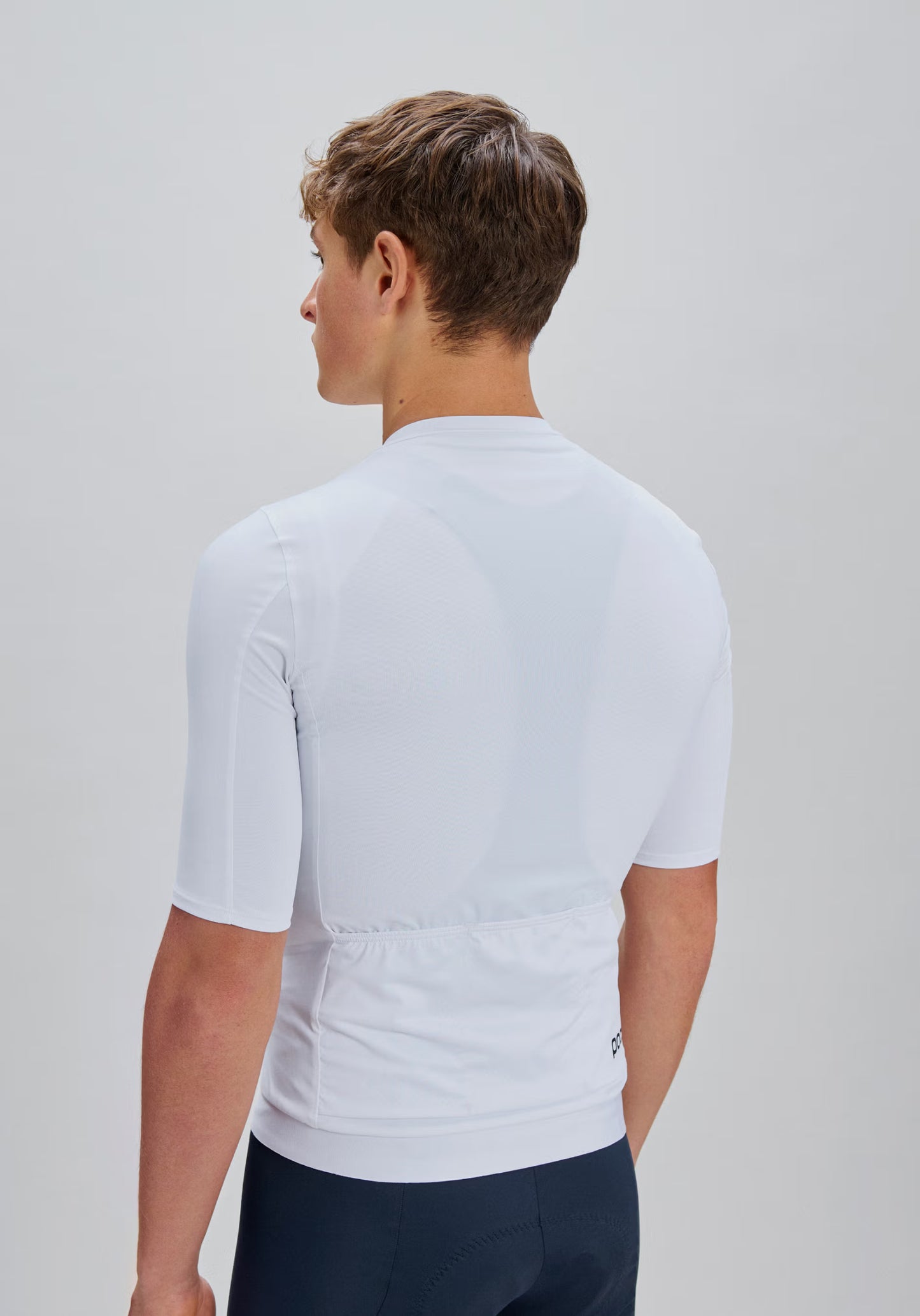 POC CADENCE Korte Mouw Jersey Wit