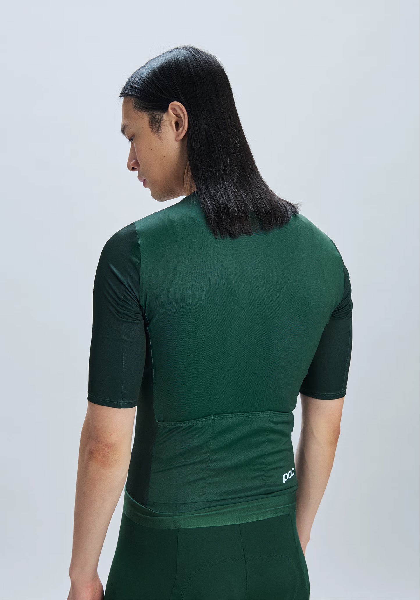 POC CADENCE Korte Mouw Jersey Groen