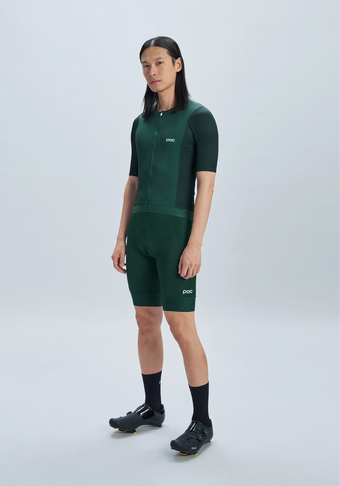POC CADENCE Korte Mouw Jersey Groen