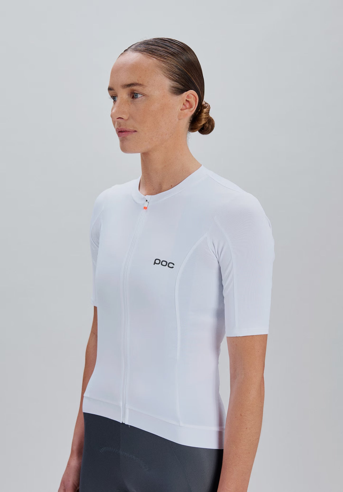 POC CADENCE Korte Mouw Jersey Wit