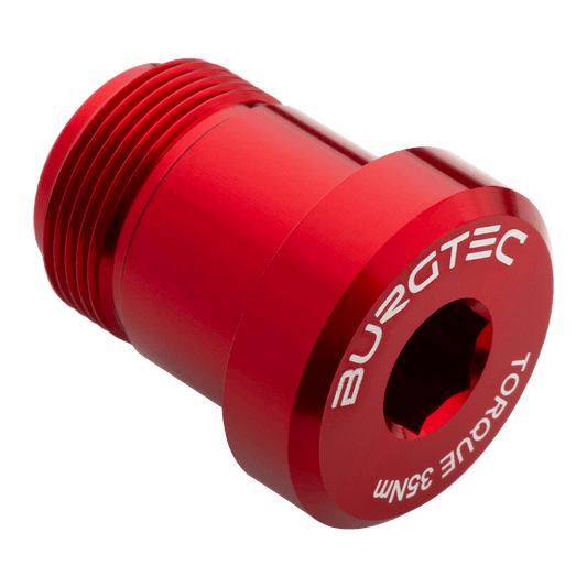 BURGTEC BOLT 1 Derailleurwieltjebout voor SRAM T-Type XO / XX / XX SL Rood