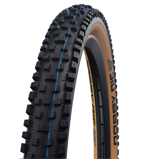 Band SCHWALBE NOBBY NIC 29x2.40 ADDIX SPEEDGRIP SUPERRACE Tubeless Zacht Zwart/Bruin