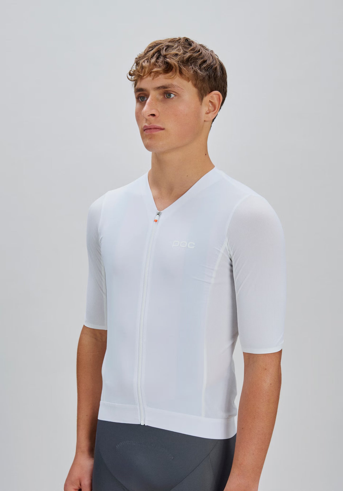 POC RACEDAY Korte Mouw Jersey Wit