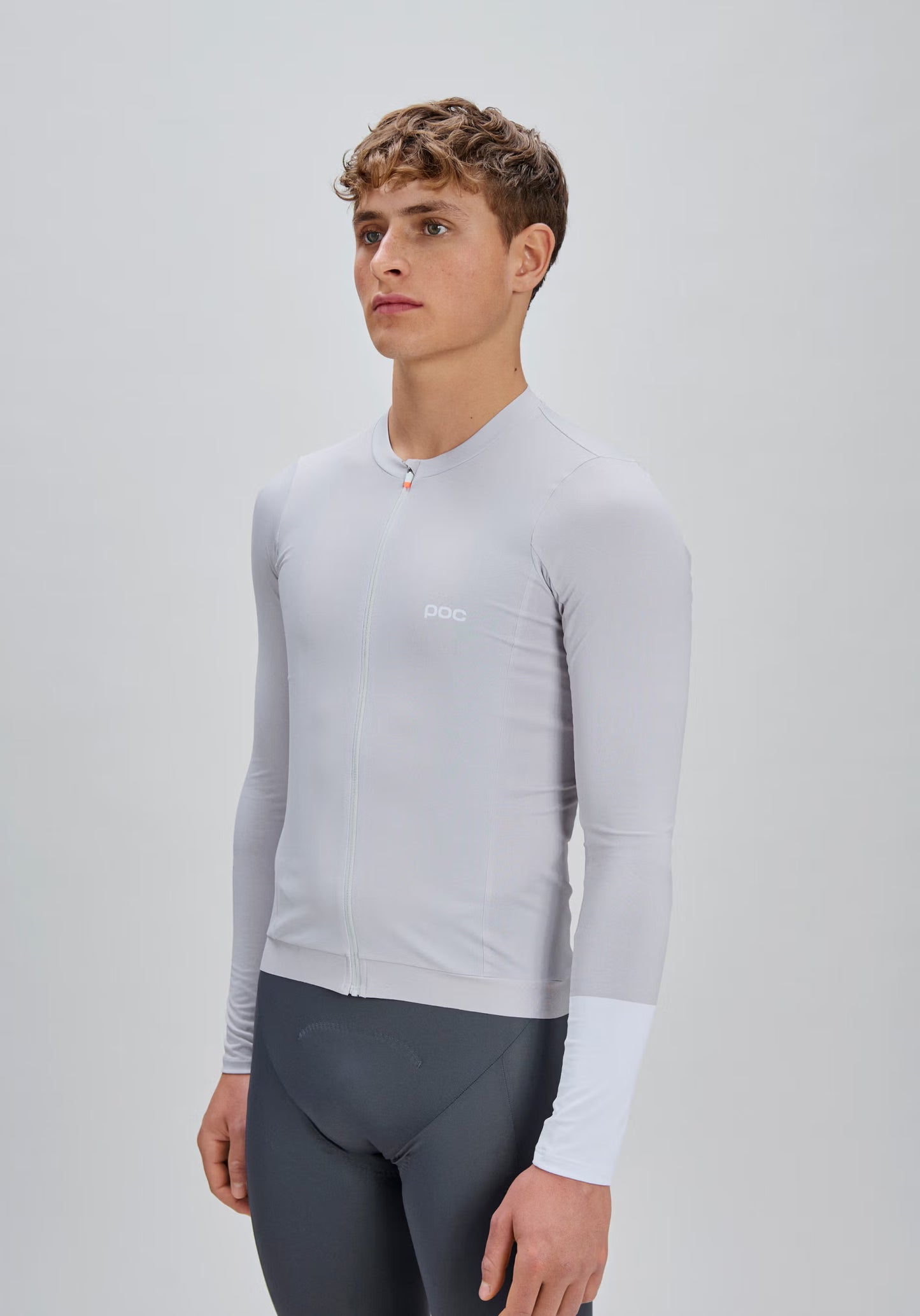 POC CADENCE Lange Mouw Jersey Grijs