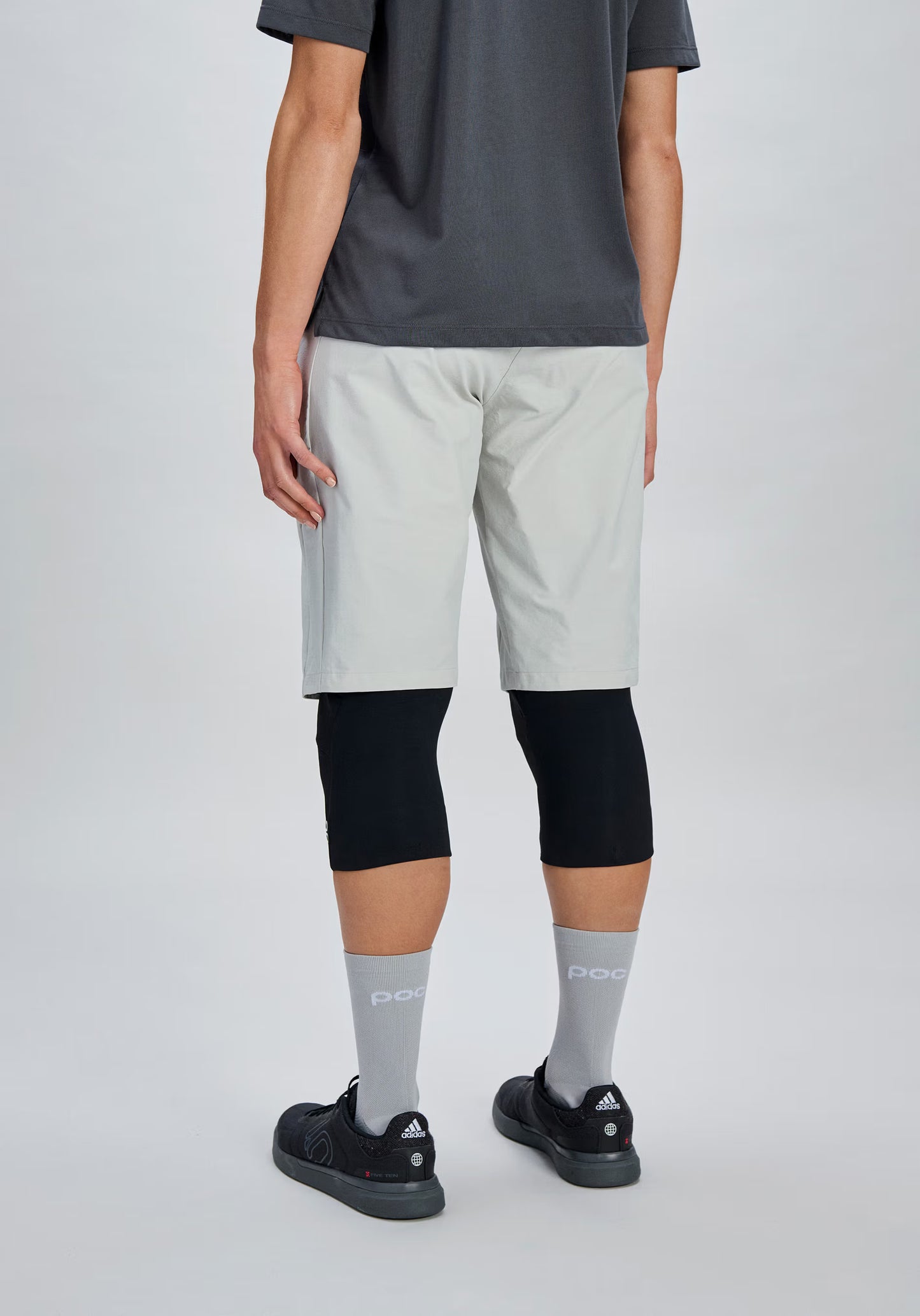 Dames POC MOTION Korte Broek Grijs