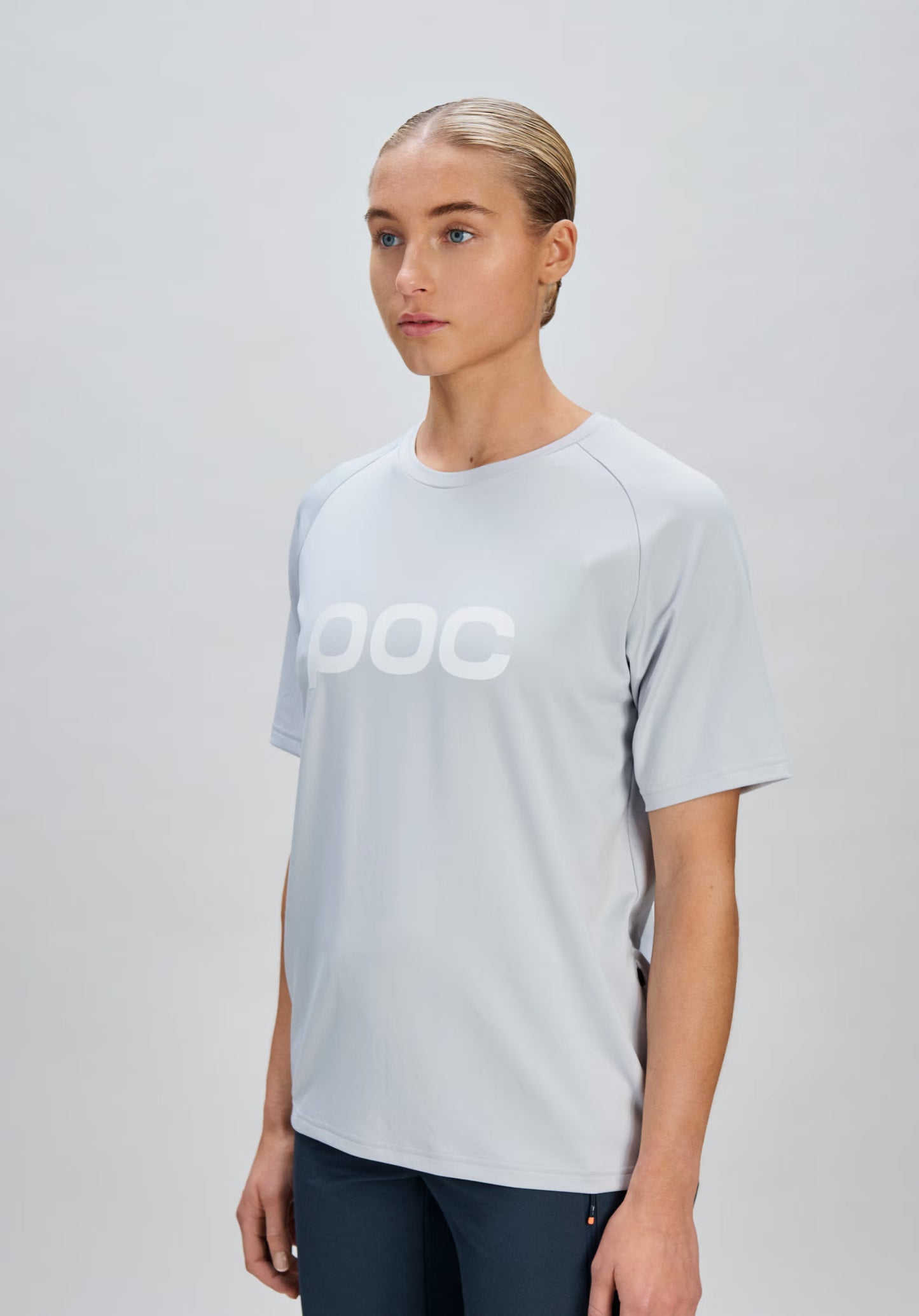 Damestrui POC REFORM ENDURO korte mouw Lichtgrijs