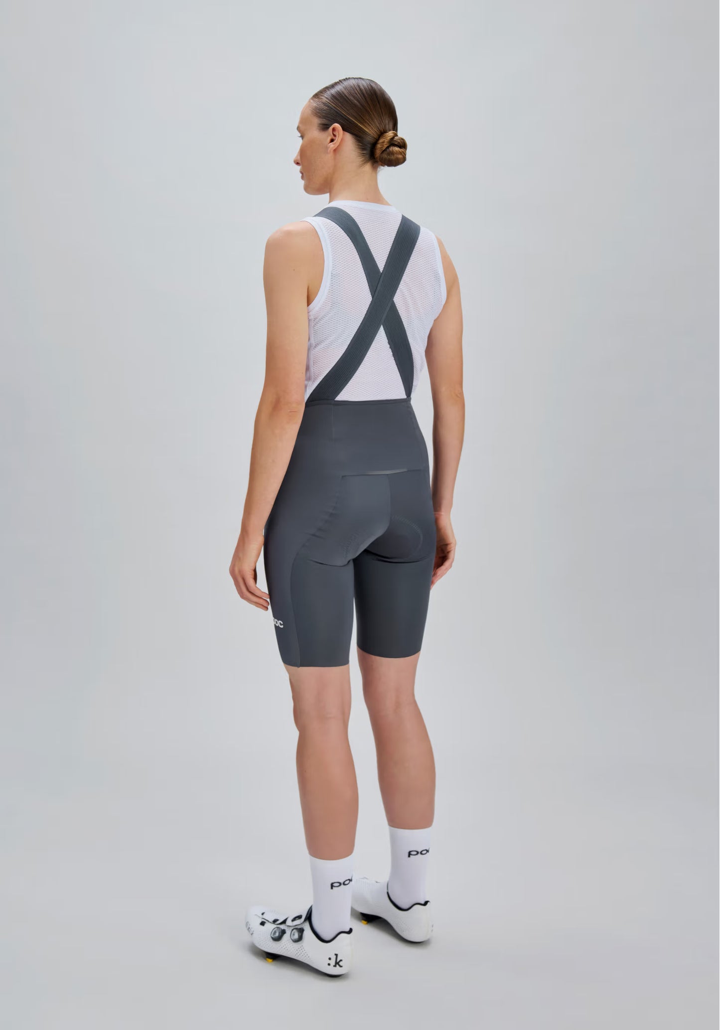 Dames POC RACEDAY Bib Tight Grijs