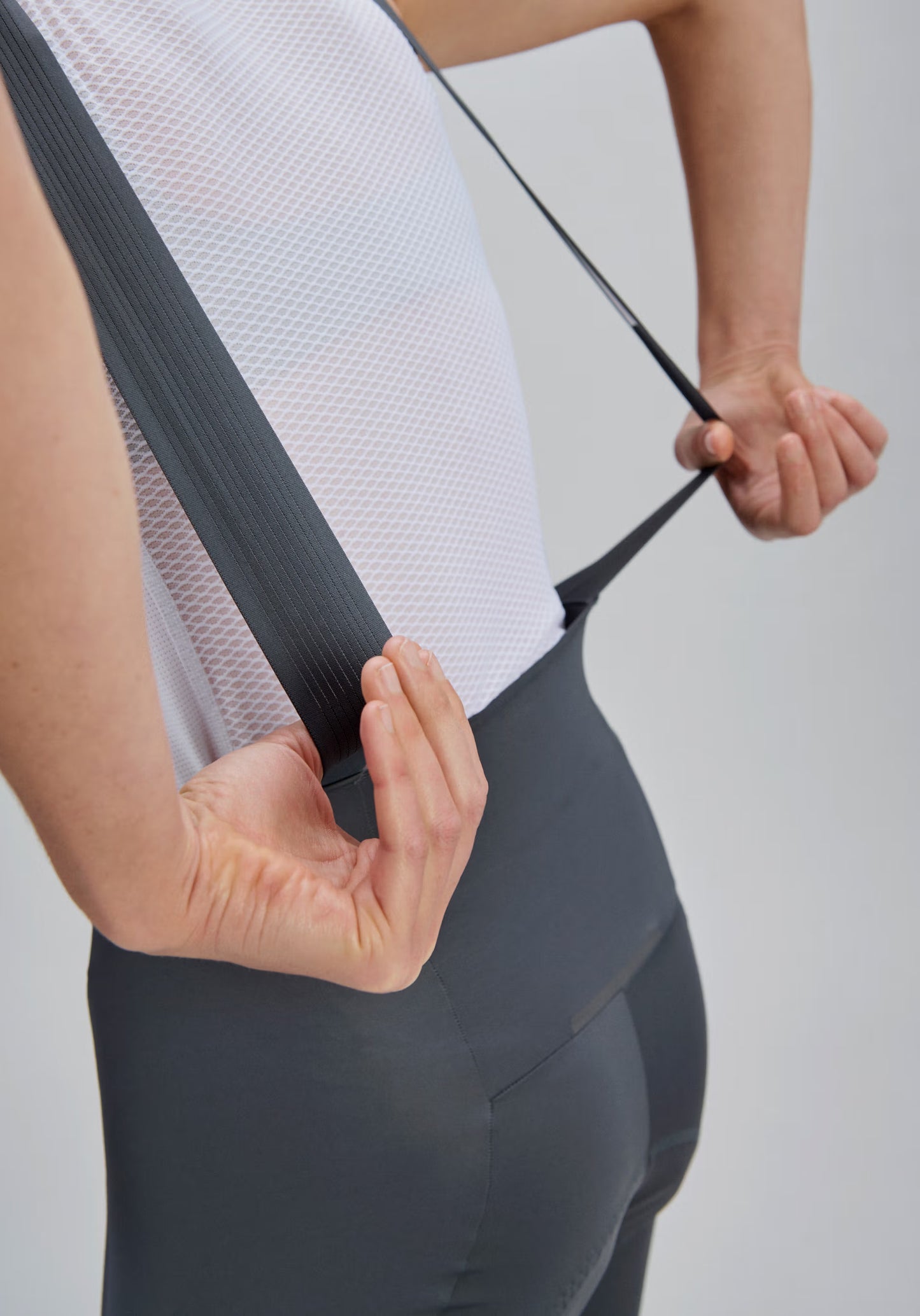 Dames POC RACEDAY Bib Tight Grijs