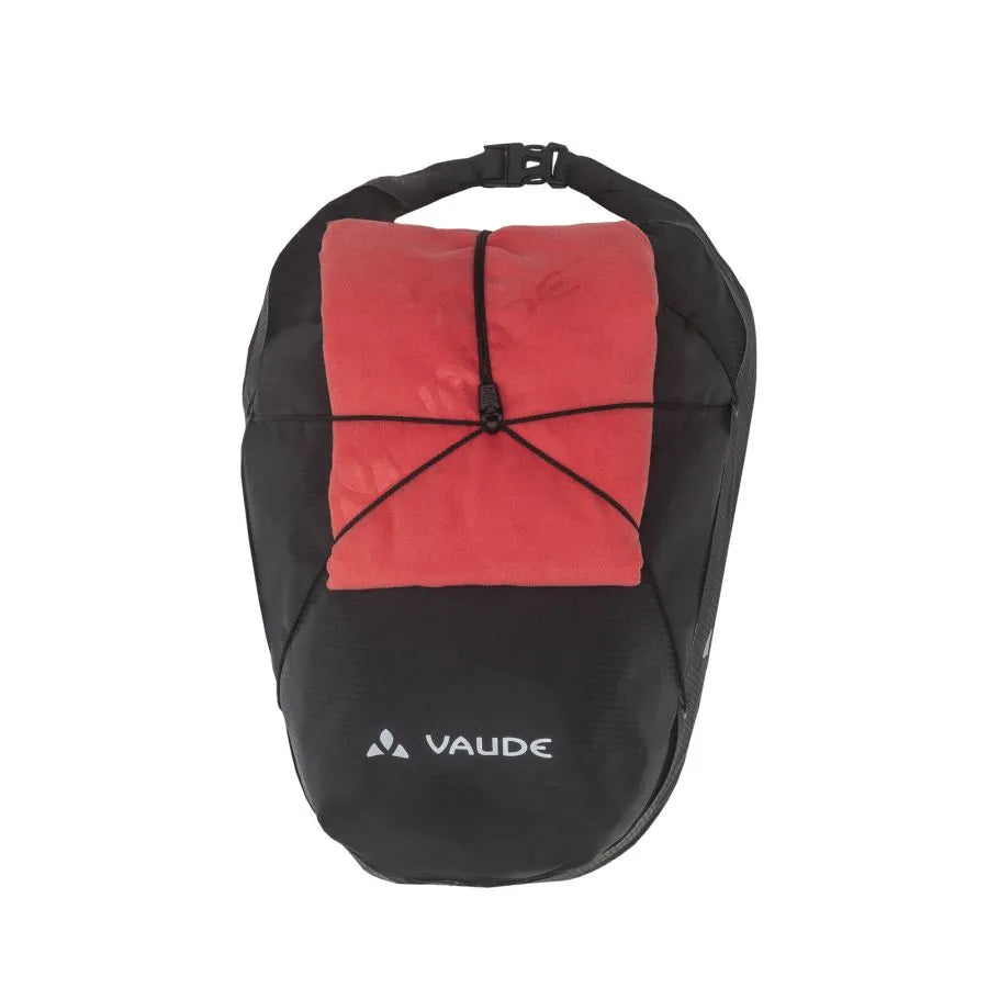 Paar VAUDE AQUA FRONT LIGHT 22 L Zwarte Bagagetassen