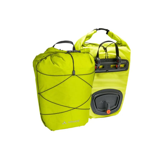 Paar VAUDE AQUA BACK LIGHT 38 L Gele Bagagetassen