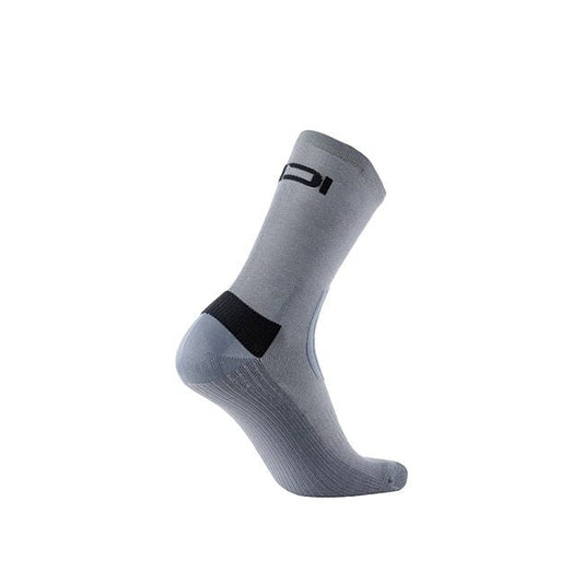 Sidi Visibilis grijze fietssokken, 20 cm