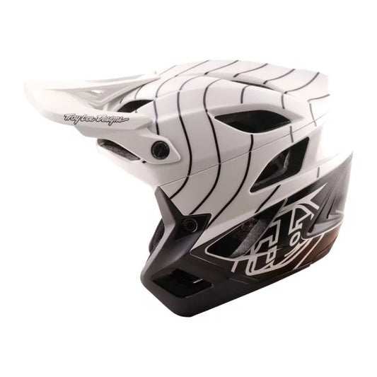 TROY LEE DESIGNS STAGE STUNT AIRWAVES PUMICE MIPS-mountainbikehelm Wit/Zwart