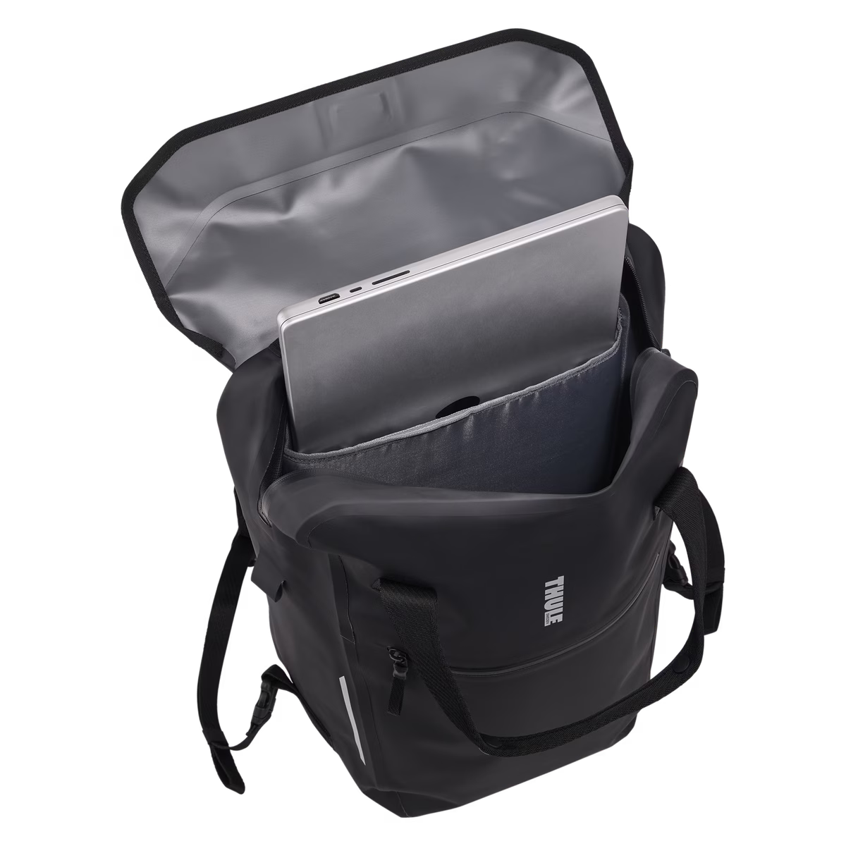 Paar THULE SHIELD Bagagetassen met Inlock Rugzak 22 L Zwart