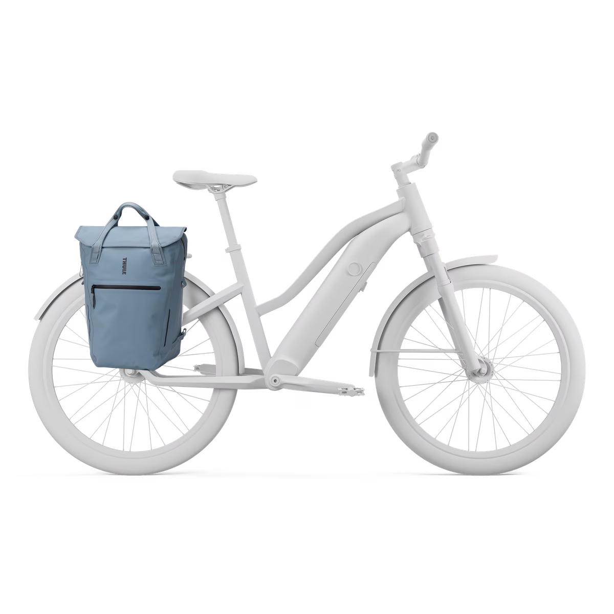 Paar THULE SHIELD Bagagetassen met Inlock Rugzak 22 L Blauw