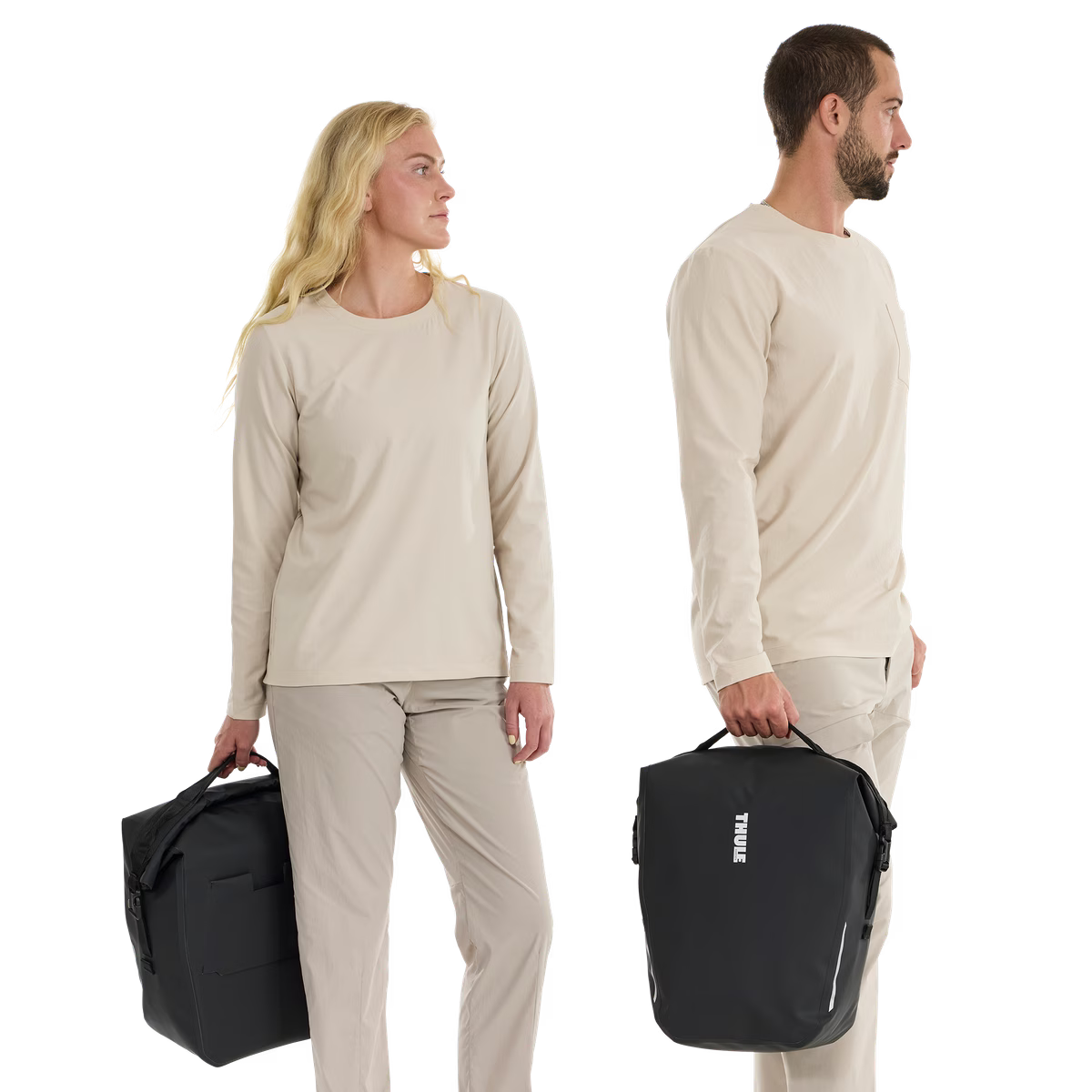 Paar THULE SHIELD 22 L Bagagetassen Zwart