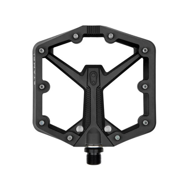 CRANKBROTHERS STAMP 1 Gen2 Breed Vlakke Pedalen Zwart