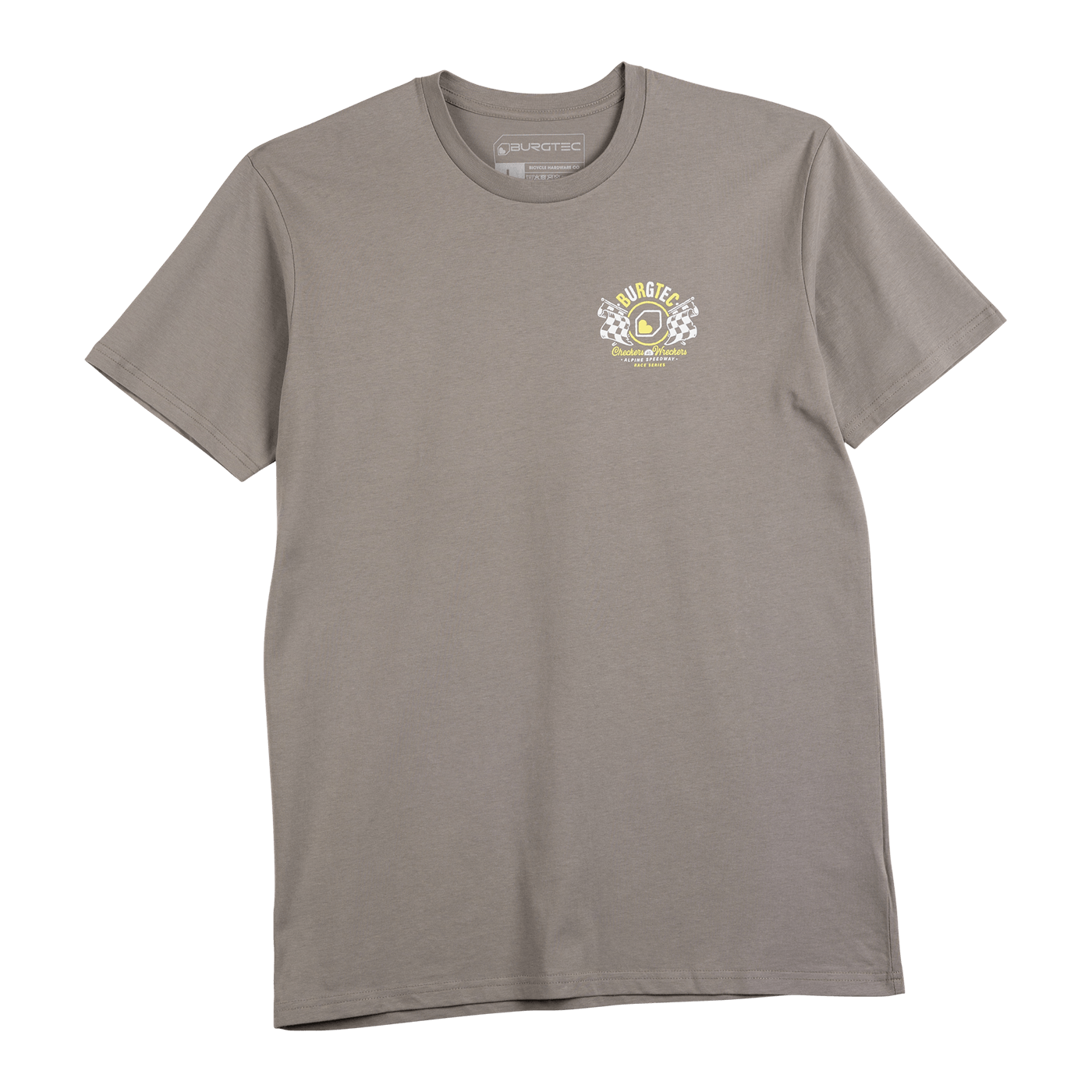 BURGTEC ALPINE SPEEDWAY T-shirt, grijs
