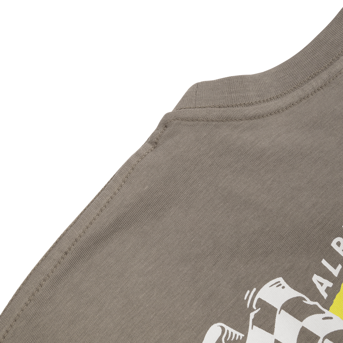 BURGTEC ALPINE SPEEDWAY T-shirt, grijs