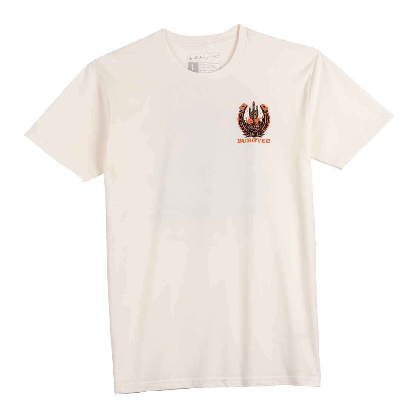 T-Shirt BURGTEC WILD RIDE Beige