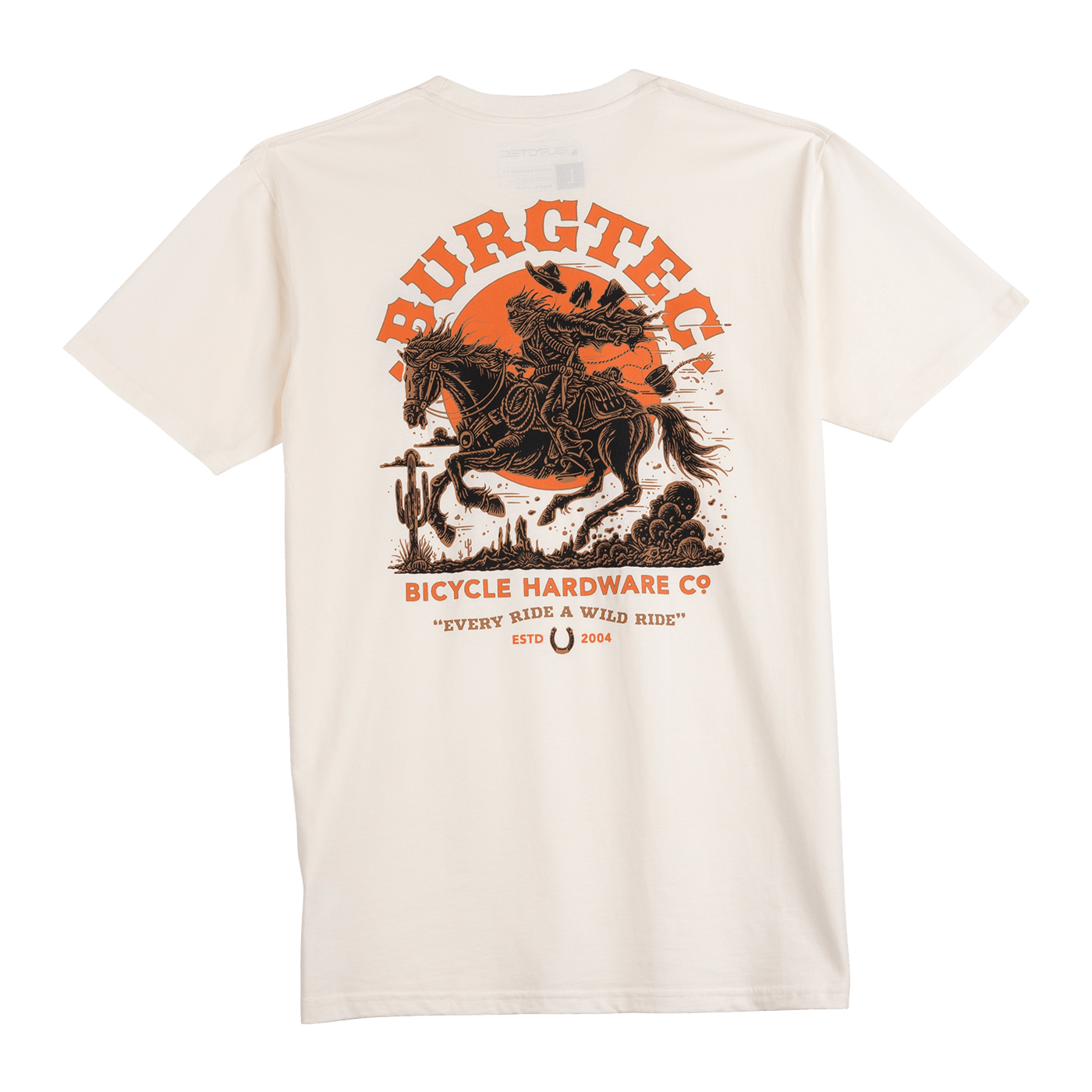 T-Shirt BURGTEC WILD RIDE Beige