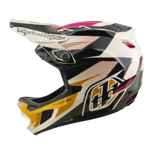 TROY LEE DESIGNS D4 POLYACRYLITE MIPS TURBO ACID Fuchsia MTB-HELM