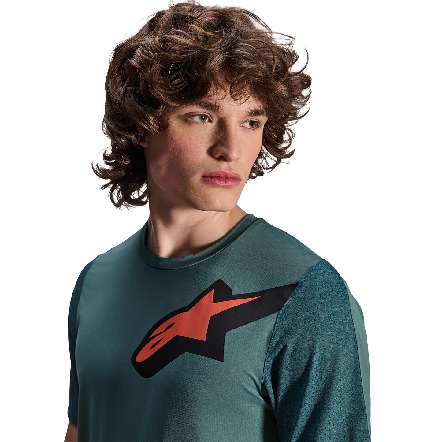 ALPINESTARS A-DURA LIPAN Korte Mouw Jersey Khaki