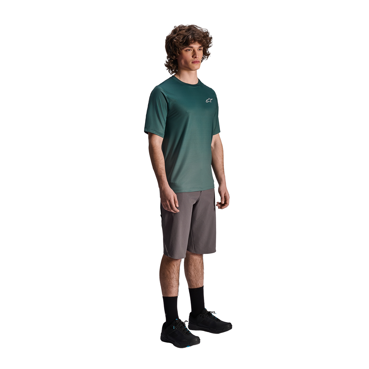 ALPINESTARS A-DURA RISE Korte Mouw Jersey Groen