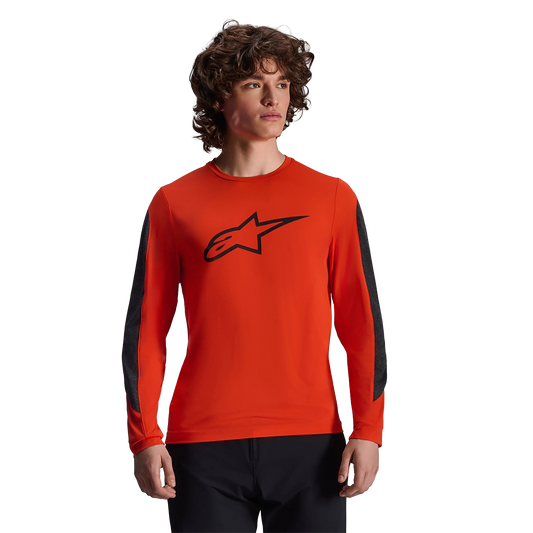 ALPINESTARS A-DURA INSET ASTAR Lange Mouw Jersey Oranje
