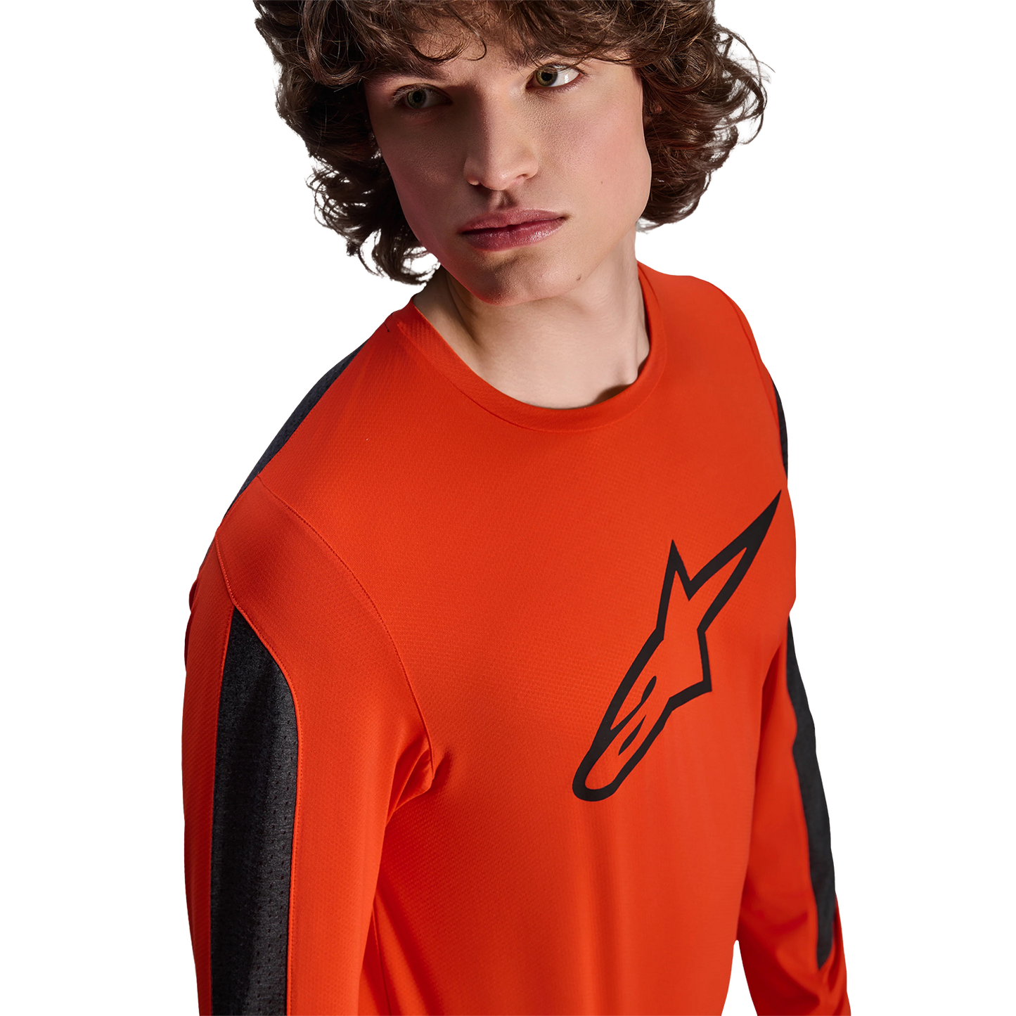 ALPINESTARS A-DURA INSET ASTAR Lange Mouw Jersey Oranje