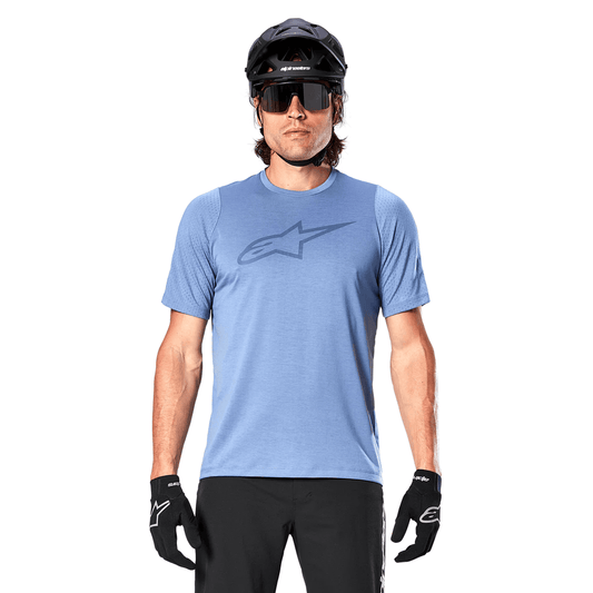 ALPINESTARS A-DURA ASTAR Korte mouwen Jersey Blauw
