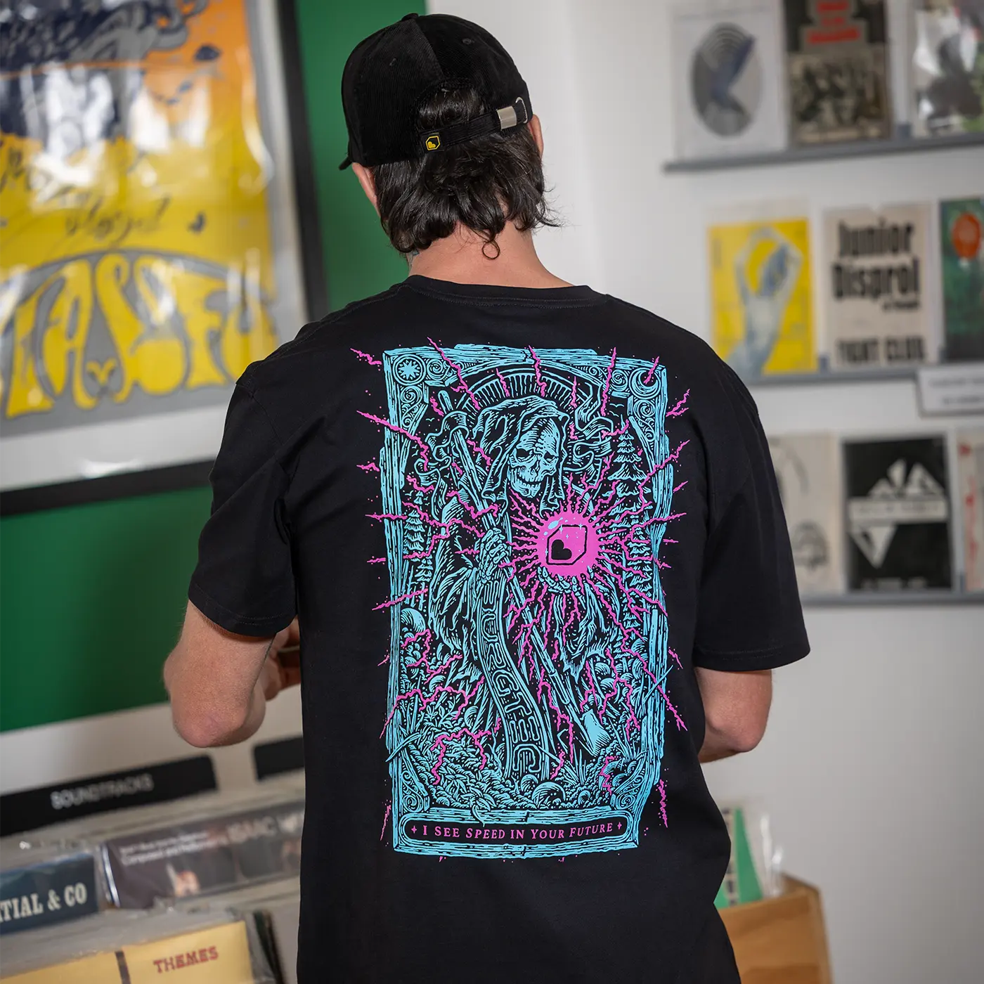 BURGTEC TARROT T-Shirt Zwart