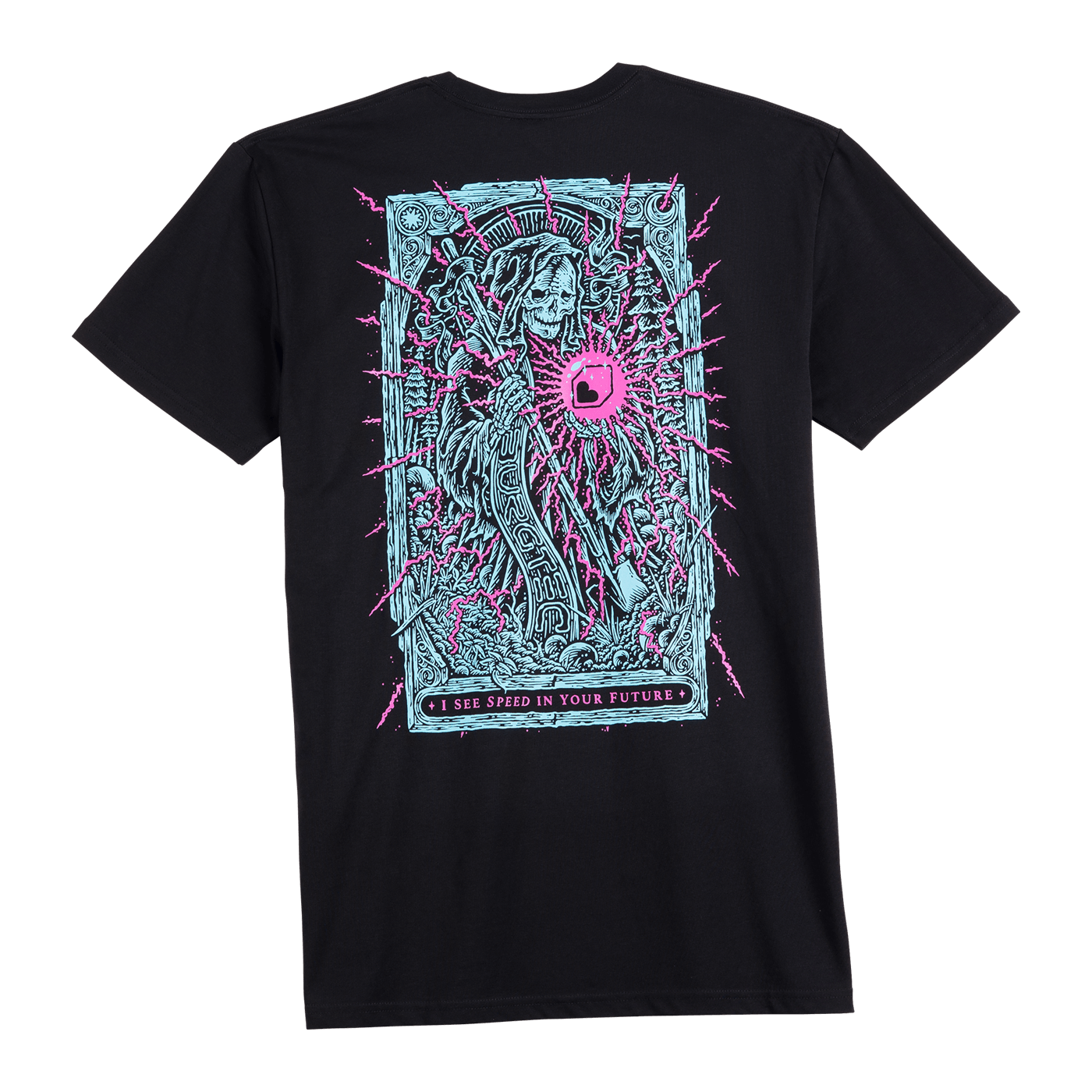 BURGTEC TARROT T-Shirt Zwart