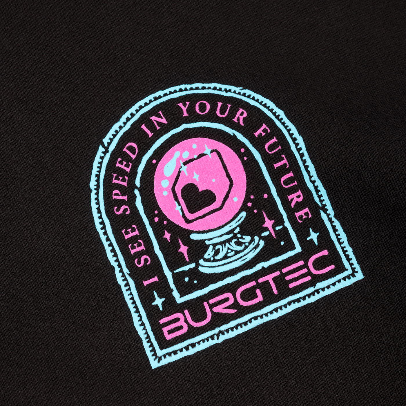 BURGTEC TARROT zwarte hoodie