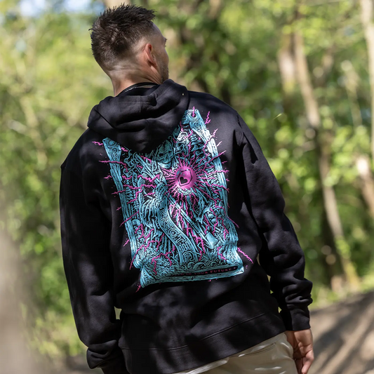 BURGTEC TARROT zwarte hoodie