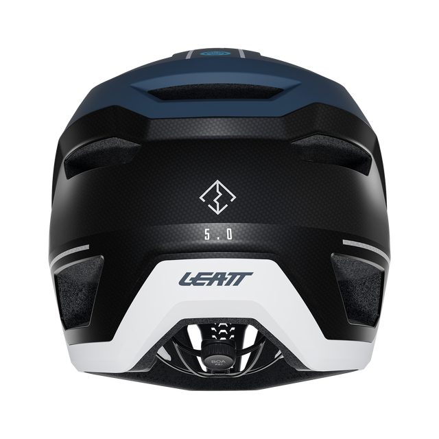 LEATT MTB GRAVITY 5.0 Helm Blauw/Wit