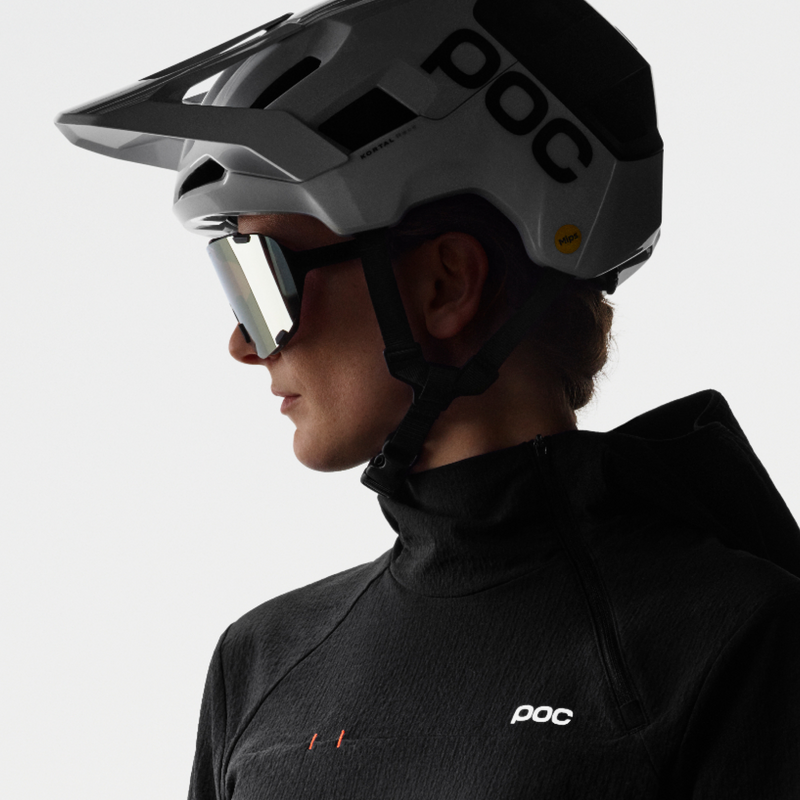 POC KORTAL RACE MIPS MTB Helm Wit/Zwart Mat