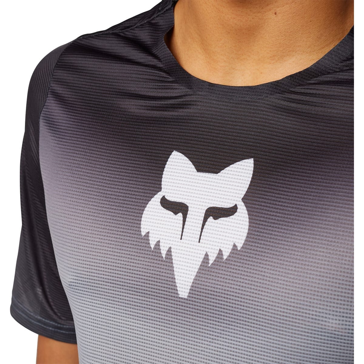 Maillot FOX FLEXAIR NOVAH Manches Courtes Gris