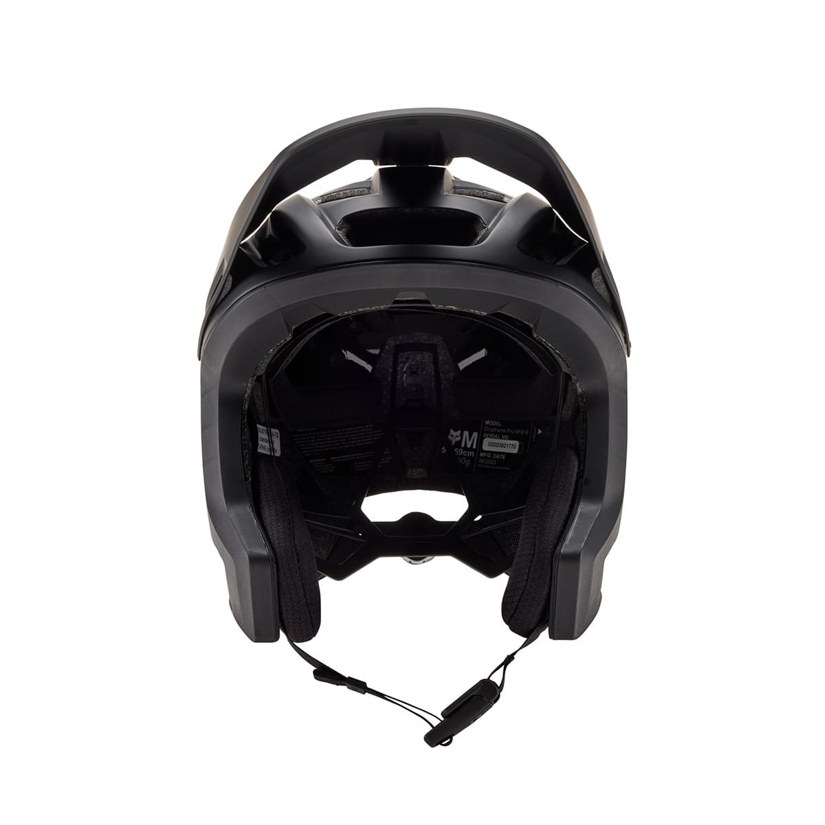 FOX DROPFRAME PRO MTB Helm Zwart