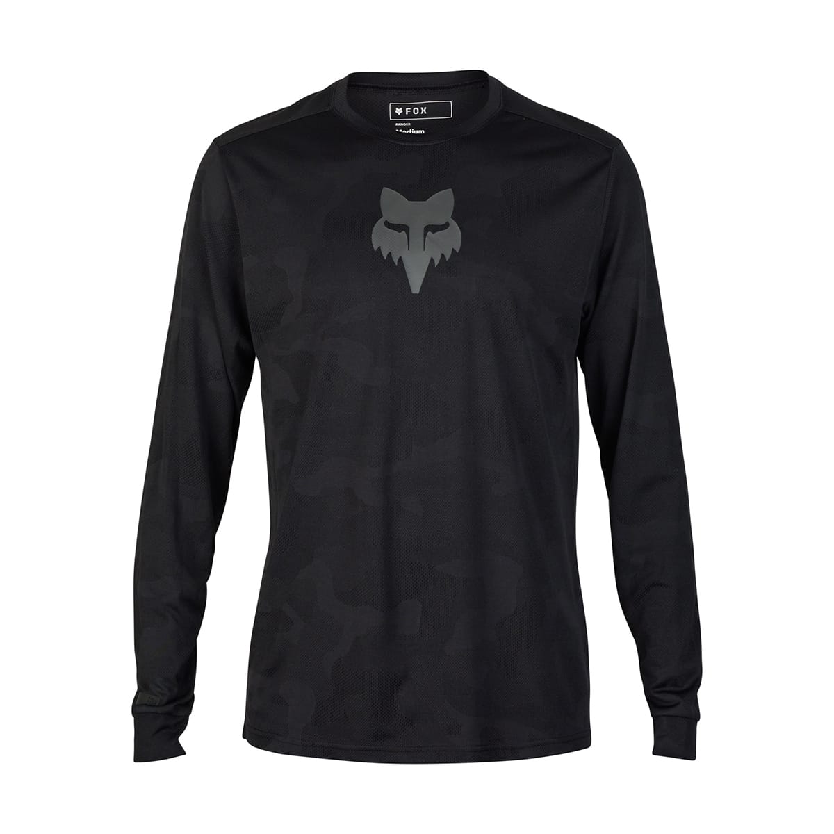 FOX RANGER TRU DRI Lange Mouw Jersey Zwart