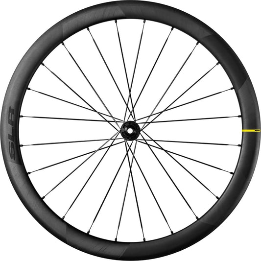 MAVIC COSMIC SLR 45 DISC voorwiel met centre lock banden