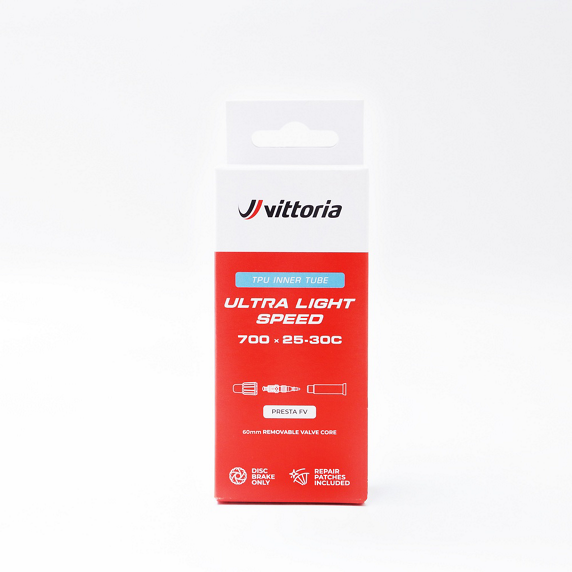 VITTORIA ULTRA LIGHT SPEED binnenband 700x25/30c TPU Presta