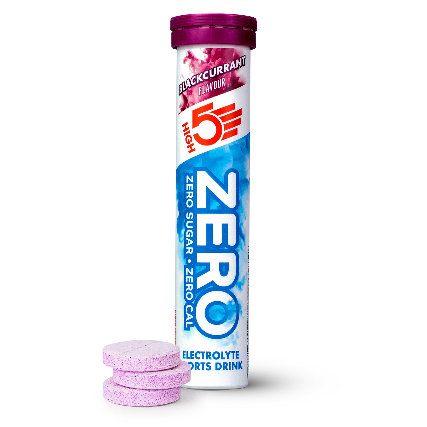 Elektrolyt Hydratatietabletten High5 ZERO (x20) Zwarte bes