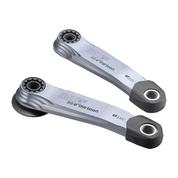 E.THIRTEEN E-SPEC HELIX R Fiets Cranks (Bosch Gen4-Brose S Mag-TQ HPR50) Zilver