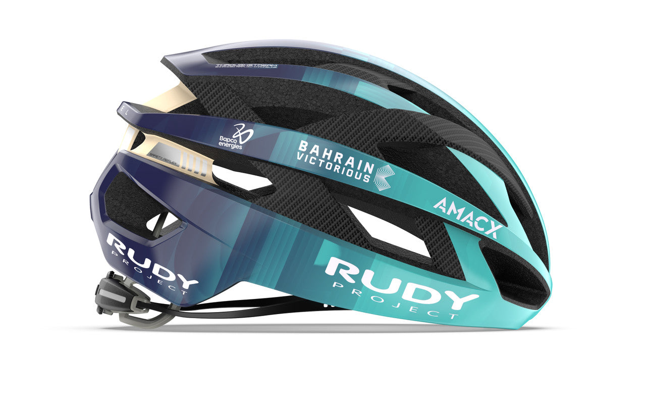 RUDY PROJECT REBEL TEAM BAHRAIN VICTORIOUS Road Helm Blauw