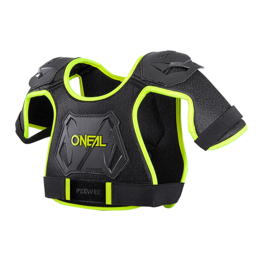 O'NEAL PEEWEE Junior-borstbeschermer, fluorescerend geel