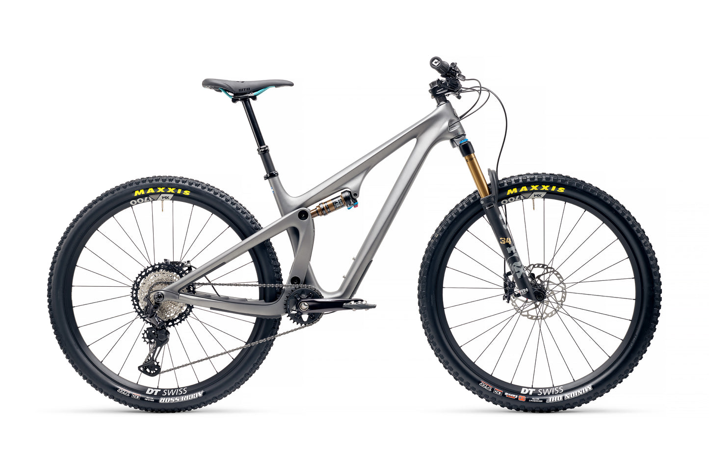 YETI SB115 29" T-SERIES Frameset en FACTORY T1 Grijs 2022 Montageset